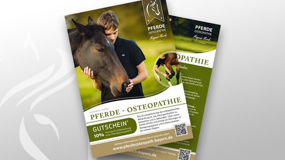 Pferdeosteopathie Flyer PDF